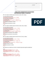 Resolucao Da Lista de Exercicios - Eletrolise