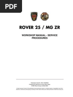 Download 36561385 Rover 25 MG ZR Service Procedures by Ricardo Pimenta SN180523869 doc pdf