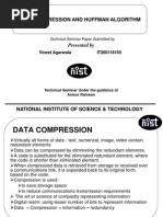 Data Compression and Huffman Algorithm