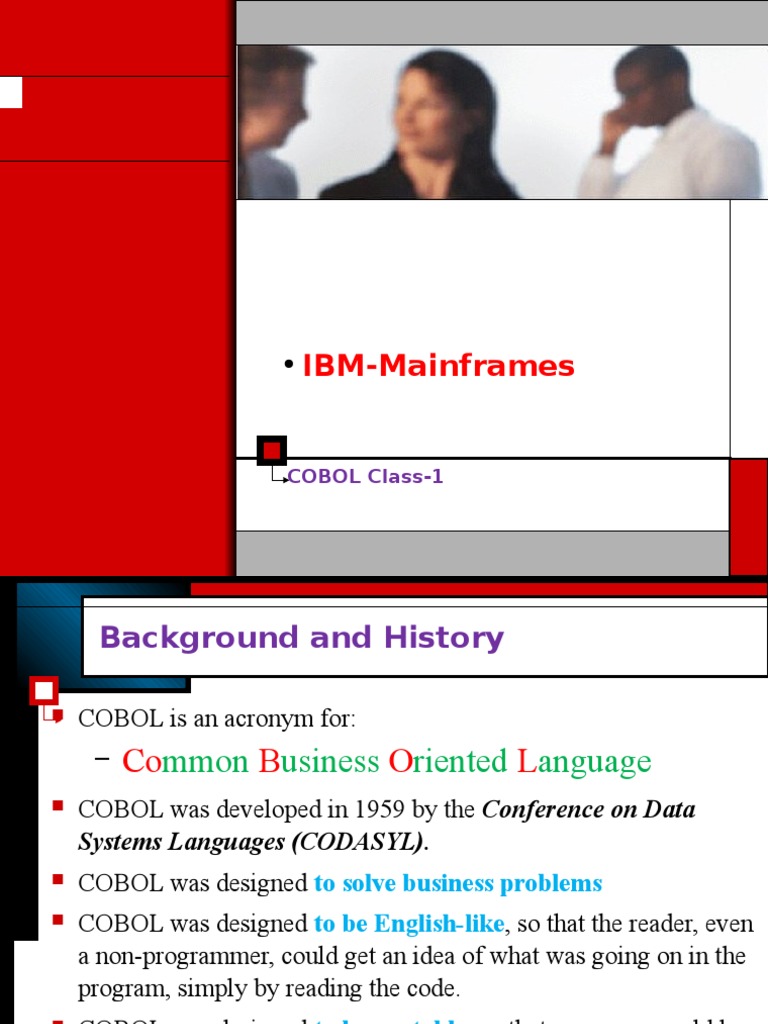 COBOL Programming Overview and History | PDF | Subroutine | Computer ...
