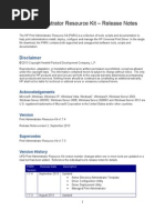 Print Administrator Resource Kit - Release Notes: Disclaimer