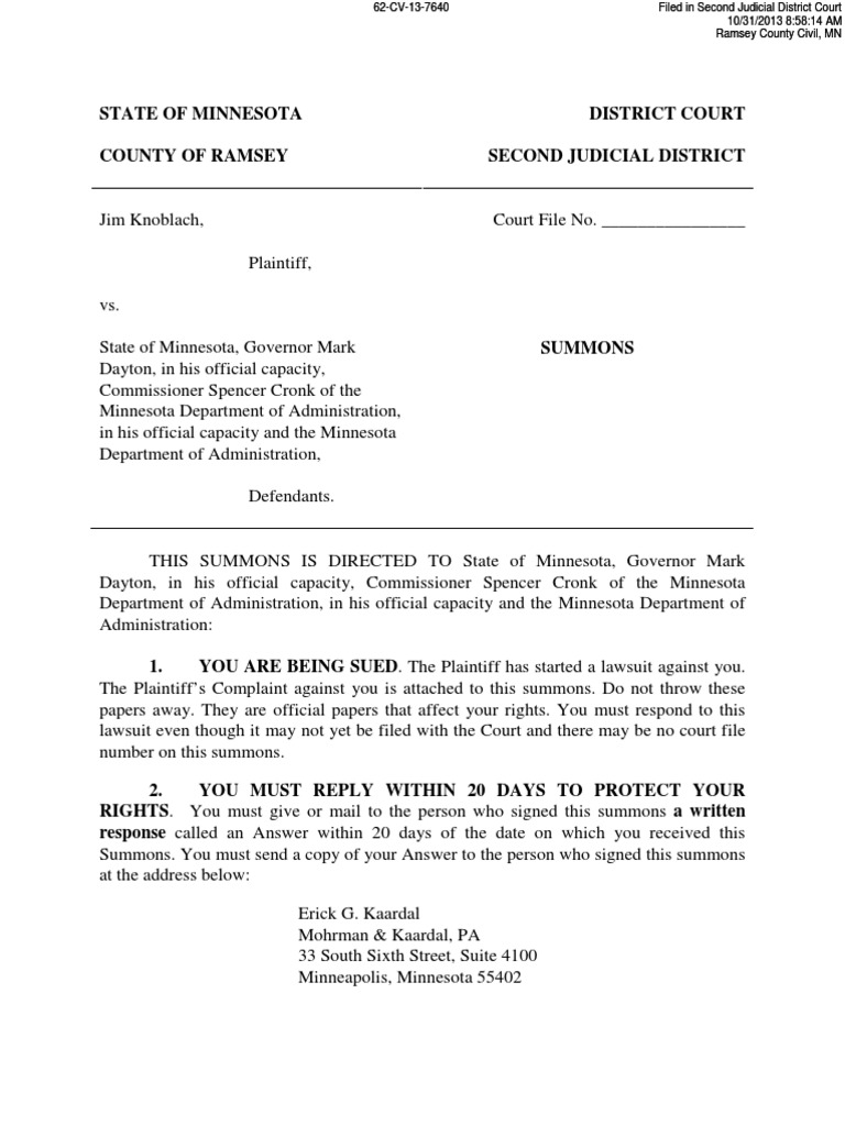 Sample summons and complaint ny picture