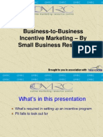 B2B Incentive Marketing