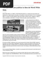 Historia de la World Wide Web (1990) | PDF | Red mundial | Internet y web