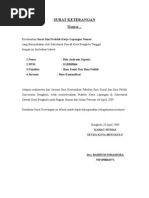 Download SURAT KETERANGAN by rita andresia SN18054392 doc pdf