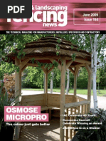 Download Fencing  Landscaping News - June 2009 by FencingNews SN18054601 doc pdf