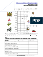 My Favourite Day Xmas Activity - 0 PDF