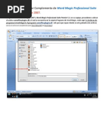 Download Tutorial Como Instalar Complemento de Word Magic Professional Suite Premier 5 by pedrofelix SN18056859 doc pdf