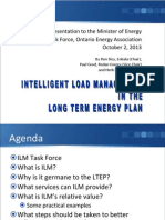Intelligent Load Management in The Long Term Energy Plan