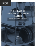 Download THE IMPACT OFJUDICIAL ACTIVISM INILLINOISofWORKERS COMPENSATION RULINGS FROMTHE EMPLOYERS PERSPECTIVE by Reboot Illinois SN180578193 doc pdf