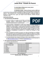 Edital de Abertura CONCURSO WENCESLAU BRAZ ADVOGADO PDF
