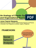 ICMEP Rabajante Organizational Sociogram and Chaos Theory