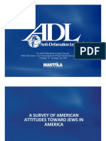 ADL 2011 Anti Semitism - Presentation PDF