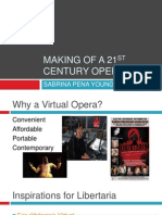 Opera in The 21st Century Presentation: NY Composer Talk at Buffalo State