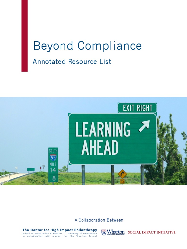 Beyond Compliance Appendix Test Pdf Pdf Cost Benefit Analysis