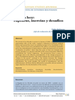 Stefanoni Pablo (2011) Bolivia Hoy rupturas inercias y desaf¡os