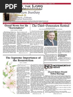 Sword Of The Lord Samplepdf Resurrección De Jesús Jonás - 