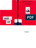 DURKHEIM, Émile - O suicídio