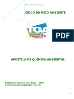 Apostila de Química Ambiental-2009-Maria Carolina