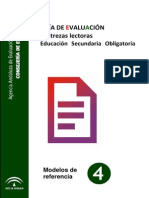 Agaeve Guc3ada de Evaluacic3b3n Sobre Destrezas Lectoras Para El Alumnado de Eso