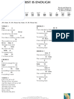 Christ Is Enough Charts