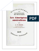 Adolphus Peter Elkin - Les aborigènes australiens