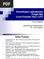 Download PEMERIKSAAN LABORATORIUM PENYAKIT HATI - dr Sonar Sidjabat - 30 April 2013ppt by MichaelPT SN180657603 doc pdf