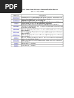 The Activex Interface of Facon Communication Server: Methods Description