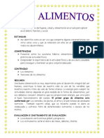 Clase Sobre Los Aliemntos