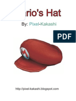 Mario's Hat by Pixel-Kakashi - With Lines