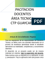 Capacitacion Docentes Area Tecnica Planeamiento