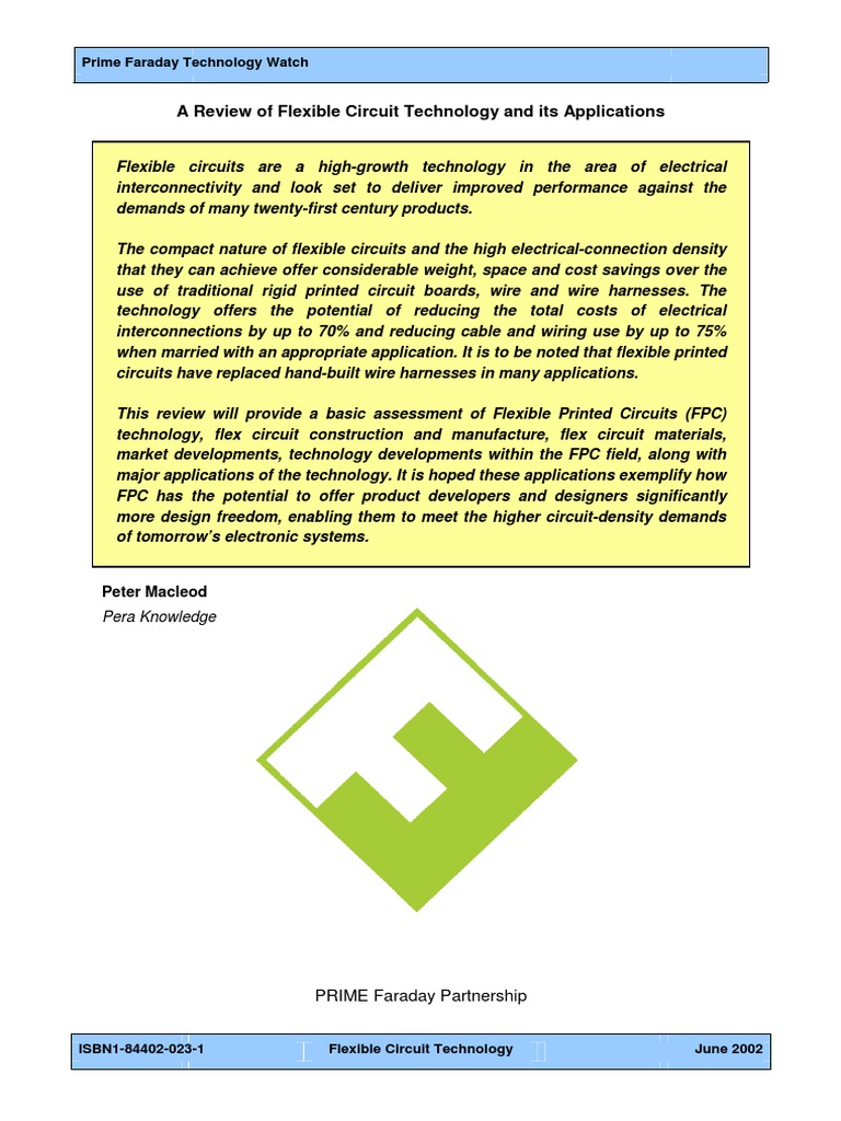 Flexible Circuit Technology and Its Applications | PDF | Printed ...