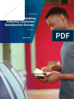Africa Banking Industry Customer Satisfaction Survey - 2013 PDF