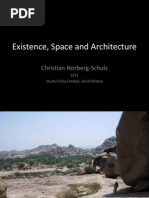 Existence Space and Architecture