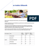 Diabetes Dan Indeks Glikemik Makanan PDF