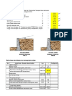 Perhitungan DP (Type Gravity Wall)