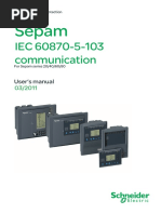 Sepam Protokol IEC 60870-5-103 Seped305002en PDF