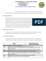 Digital Media Syllabus 2013