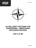 Download NATO AJP-315 B Allied Joint Doctrine for Countering - Improvised Devices 2013 uploaded by Richard J Campbell by Richard J Campbell   httpstwittercom SN180718058 doc pdf
