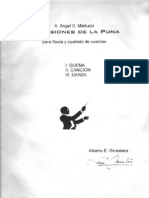Ginastera Impresiones de La Puna - Flute Part PDF