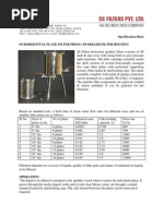 Vmax and Pmax Filter Sizing Methods | PDF | Filtration | Membrane