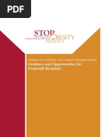 Download Community Benefit and Obesity Programming Guidance and Opportunities for Nonprofit Hospitals by American Health Line SN180722692 doc pdf