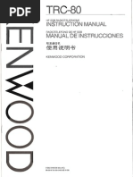 Download Kenwood TRC-80_user manualpdf by Robertyd2wsq SN180726811 doc pdf