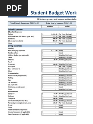 Student_Budget_Calculator