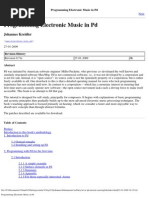 Download Loadbang - Programming Electronic Music in Pure Data - Kreidler by The Almighty Sound SN18074021 doc pdf