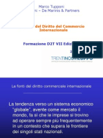 Fonti del diritto commercilae internazionale.ppt