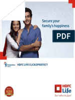 Hdfclife Click 2 Protect Plan Brochure PDF