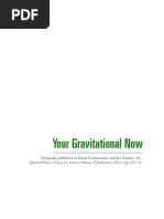 Your Gravitational Now: Spatial Politics: Essays For Doreen Massey (Chichester, 2013), pp.125-32