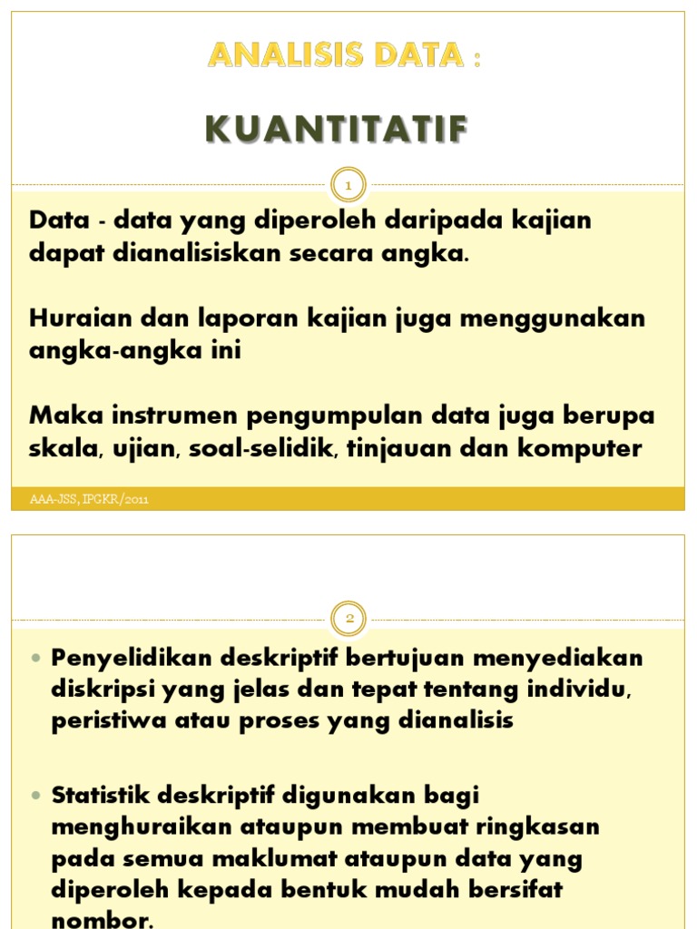 Analisis Kuantitatif Pdf