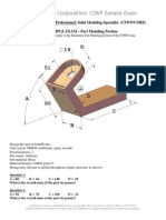 Solidworks Corporation: CSWP Sample Exam